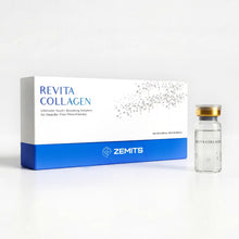Load image into Gallery viewer, Zemits RevitaCollagen Collagen-Boosting Serum for Non-injection Mesotherapy (Electroporation) 6 Ampoules of 10 ml each