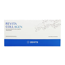 Load image into Gallery viewer, Zemits RevitaCollagen Collagen-Boosting Serum for Non-injection Mesotherapy (Electroporation) 6 Ampoules of 10 ml each