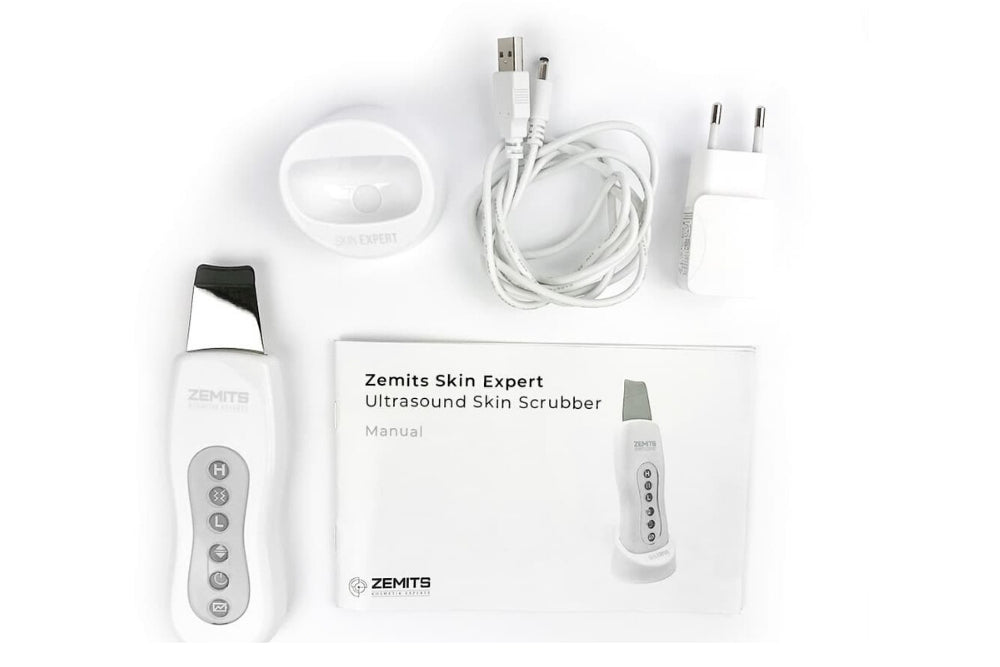 Zemits Skin Expert Ultrasound Skin Scrubber