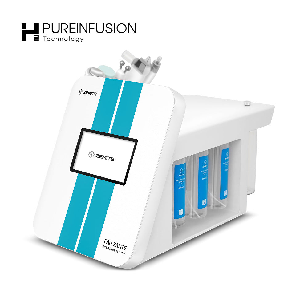 Zemits Eau Sante Hydro-dermabrasion and hydrogen peel system H2O2