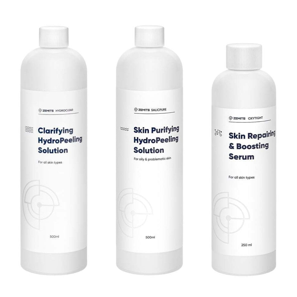 FULL SET Zemits Hydrodermabrasion solutions