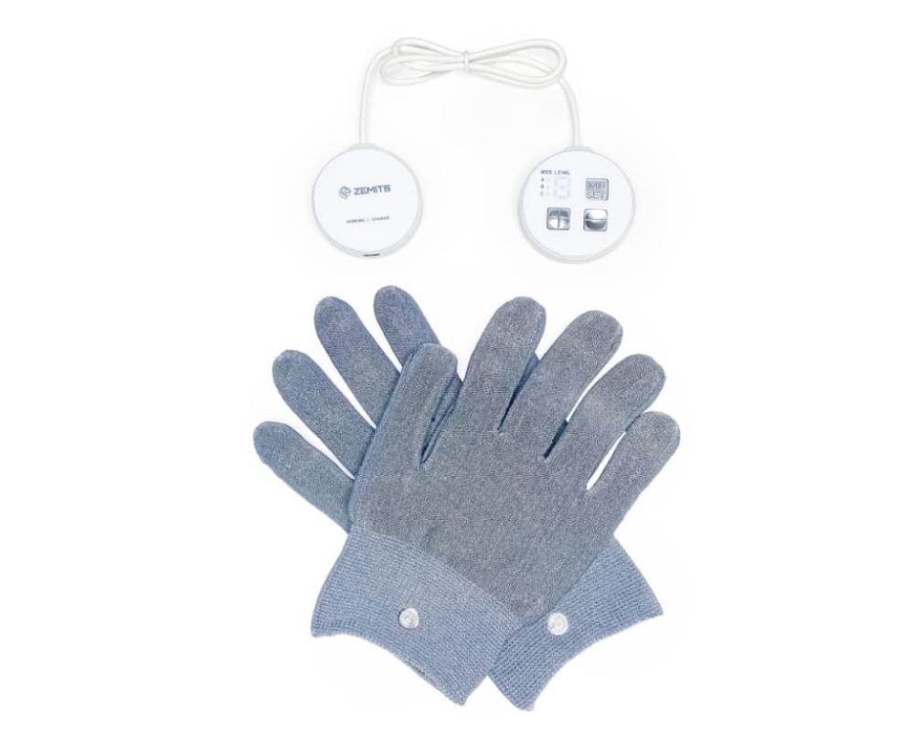 Zemits ElastiStrom Portable Microcurrent Skin Toning Gloves Device